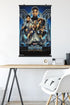 Trends International Marvel Cinematic Universe - Black Panther - Group One Sheet Wall Poster, 22.375" x 34", Premium Poster & Clip Bundle...