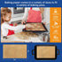Parchment Paper Sheets for Baking 9-13 IN Precut Non-Stick Parchment Paper Unbleached Baking Sheet Paper for Air Fryer,Baking,Sandwich,Grilling,St...