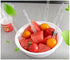 1Pack(300pcs) Disposable Plastic Fruit Forks, Forks Bistro Cocktail Forks Tasting Appetizer Forks Set Mini Cake Forks (Fruit-Fork) (plastic)...