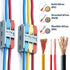 Robust Lever Wire Kit: Quick Connect Electrical Splicing, Compact Conductor 28-12 AWG for Reliable Inline Circuits (LT-2, 10)...