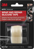 3M Wrap and Repair Silicone Tape, 03625, 1 in x 6 ft...