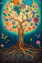 Diamond Painting Kits The Tree of Life in Nature - Adult Children 5d Crystal Cross Stitch Diamond Art Painting, Plants and Flowers Faith for Room ...