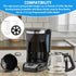 Coffee Machine Brewing Basket Bottom spring loaded stopper kits Fits for Black+Decker coffee makers Brew Basket, fits majority 4-12 Cup Drip Coffe...