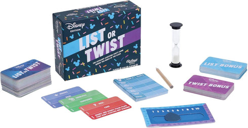 List or Twist | Disney Edition | The Category-Guessing Party Game Where You Make Up The Clues | Ages 8+ | 4+ Players...