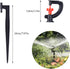 Jerliflyer 20pcs Micro Sprinkler Spray Nozzle, G?Type 360 Degree Rotation Sprinkler Watering Atomizing Spray Nozzle Garden Irrigation Sprinkler fo...