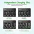 HiQuick Rechargeable AAA Batteries with 8 Bay Battery Charger,1.2V 1100Mah Low Self-Discharge Ni-MH AAA Batteries 16 Pack with Battery Charger for...