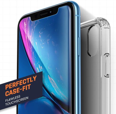 Mkeke Screen Protector, Tempered Glass Film for Apple iPhone 11 and XR, 3-Pack Clear...