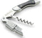 Barvivo Wine Opener with Foil Cutter and Cap Remover - Double Hinged Corkscrew for Bartenders - Stainless Steel Wine Key for Easy Bottle Opening -...