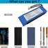GSP872693W 3000mAh Battery Compatible with JBL Flip 3 Waterproof Bluetooth Speaker with Tools Battery Part NO Flip3 GSP872693 P763098 03 3.7V...