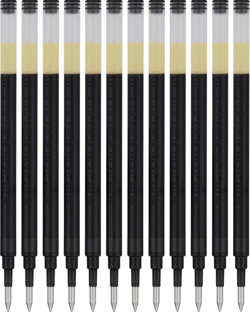 PILOT Pen G2 Gel Ink Refills For Rolling Ball Pens, Fine Point, 0.7mm, Black Ink, 12-Pack...