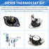 AMI PARTS DC96-00887C DC96 00887A Thermostat&DC47-00018A&DC32-00007A&DC47-00016A Thermostat Dryer Kit Dryer Thermistor Thermal Fuse Compatible with Samsung lG Kenmore Dryers