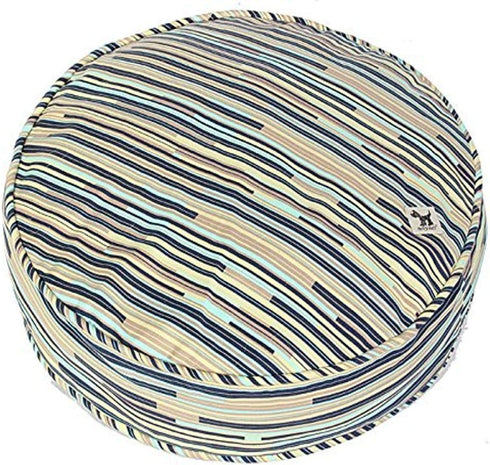 molly mutt Petite Dog Duvet Cover - Round - I Don't Like Mondays Print - Measures 20’’x20’’x4’’ - 100% Cotton - Durable - Breathable - Sustainable...