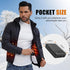 5V/2A Heated Vest Heated Jacket Battery Pack 10000mAh Power Bank for Heating Vests Jackets Coats Hoodies Battery for Electric Vest Jacket for Men ...