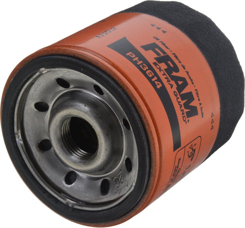 FRAM Extra Guard PH3614 10K Mile Change Automotive Replacement Interval Spin-On Engine Oil Filter for Select Vehicle Model Years, Vehicle Engine P...