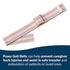 TIDI Posey Gait Belt, Pastel, Long, 74” – Walking Belt & Gait Belt – Quantity: 1 – Medical Supplies for Nurses, Physical Therapy & Home Care (6531...