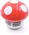 Art&Beauty Mini Cute Table Dust Vaccum Cleaner, Mushroom Shaped New Portable Corner Desk Vaccum Cleaner Mini Cute Vacuum Cleaner Dust Sweeper (Red...