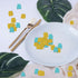 Amibishi 120pcs Bear and Gift Confetti for Baby Shower, Kids Boys Birthday Party Supplies Scatters, Gender Reveal Party DIY Craft Confetti (Blue G...