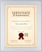 SnapeZo Certificate Frame 8.5x11, Silver, 1.25 Inch Aluminum Profile, Front-Loading Snap Frame, Wall Mounting, Professional Series...
