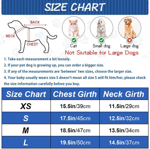 Dog Cat Doctor Costume, Funny Pet Doctor Halloween Costumes for Small Dogs Cats Puppy, Cosplay Party Dog Jeans Clothing Chrismas Clothes Cool Outf...