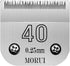 40 Cut Length 1/100"(0.25mm) Detachable Pet Dog Clipper Blades UltraEdge Series Compatible with Most Andis,Oster A5 Wahl KM Series Clippers...