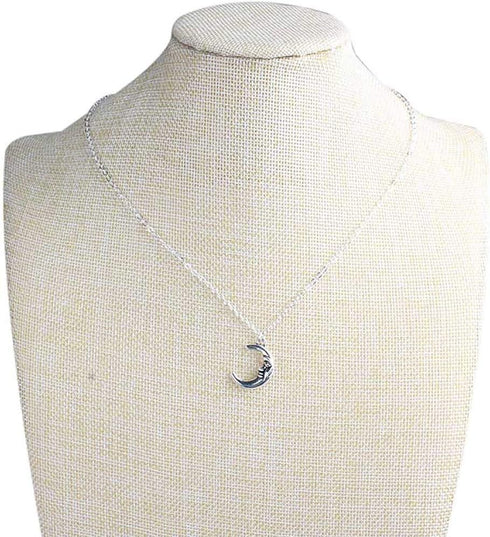 2 Pcs Sun and Moon Necklace Set, Friendship Necklaces Best Friends Necklaces Crescent Celestial Valentine Heart BFF Jewelry Necklaces Gift for Wom...