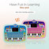 Kid Tablet Toddler Learning Pad Interactive Toy with Screen -Educational Toys Fun Gifts -Music/Piano/ABC/Numbers/Words/Spell/Animals - for Boys&Gi...