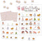 Tea Party Bingo Game, 24 Players Bingo Game, for Teenager, School Party, Birthday Party Garden Tea Bridal Party, Reception Activity Supplies - 007...