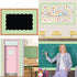 Fancy Land Mint Green Bulletin Board Border Scalloped Border Trim for Classroom 52ft One Roll...