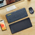 Protective Keyboard Sleeve Case for Logitech K380 & Logitech Pebble 2 & Pebble Keys 2 K380s Bluetooth Keyboard, Logitech K380 PU Leather Travel Sl...