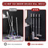 3-H Mop and Broom Holder Wall Mount, Broom Holder Wall Mount 6 Pack, Broom Holder for Garage Garden Shed Storage System Laundry Room Home Kitchen ...