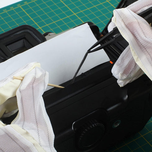 Light Leak Proof Sponge High Density Foam Film Camera Replacement Light Seal Foam with Tongs for 120 135 Film Camera Large Format Camera Film Came...