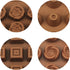 homEdge Truffle Mold, Set of 4 Packs Food Grade Non-Stick Silicone Jelly Chocolate Candy Ice Molds...