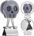 Skull Shape Medium Paper Clips, Binder Clips, Easy Grip, Assorted Color, School Office Supplies, 10 Pcs/Set...