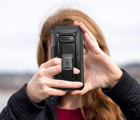 SUPCASE Unicorn Beetle Pro Series Designed for Samsung Galaxy S10e Case (2019 Release) Full-Body Dual Layer Rugged With Holster & Kickstand With B...