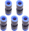 5PCS 10mm to 12mm Tube Air Pneumatic Push in Straight Gas Fittings Plastic Quick Connectors Fitting...