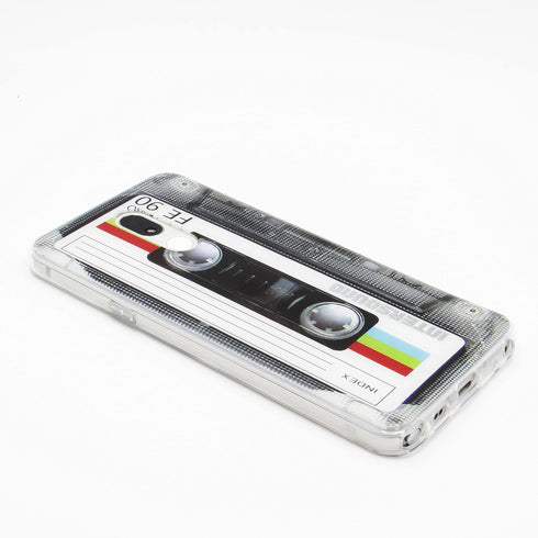 Compatible with LG Stylo 5 Case Slim Dual Cool Retro Cassette Music Shockproof Bumper Protective Soft Phone Cases Cover for LG Stylo 5 6.2 Inch...