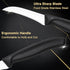BEWOS Paring Knife, Curved Blade Paring Knife Set of 4, Ergonomic Handle, Ultra Sharp Kitchen Knife, Classic Black PP Plastic Handle, Fruit Knife ...