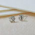 Boma Jewelry Sterling Silver Om Spiritual Symbol Stud Earrings...