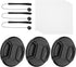 PATIKIL 95mm Lens Cap Set, 3Pack Sides Pinch Snap Camera Lens Cover for Front Len Suitable for 95mm Thread Universal DSLR Lenses for Nikon, for Fu...