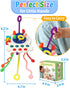 Baby Sensory Montessori Toy, Pull String Teething Toy, Birthday Gift Travel Toy for Boy Girl Infant Toddlers...