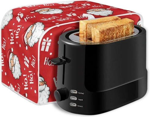 AFPANQZ Christmas Toaster Covers Home Xmas Kitchen Decoration Toaster Dustproof Covers Protection Anti Fingerprint Bread Oven Covers for 2 Slice T...