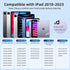 Stylus Pen for iPad,8 Mins Fast Charge Active Pencil for Apple iPad 2018-2023,Palm Rejection Tilt Sensitivity Magnetic Pen Work for iPad Pro 11" &...