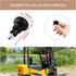 Car Steering Wheel Knob, 8mm Screw Steering Wheel Spinner Knob Turning Aid Ball, Universal Non-Slip Screw Steering Wheel Spinner Knob for Tractor ...