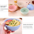 Unbreakable Cereal Bowls,Reusable Wheat Straw Bowl,Dishwasher and Microwave Safe- BPA Free,4 Colors Cereal Reusable Dinner Bowls 4 Set, (Classic B...