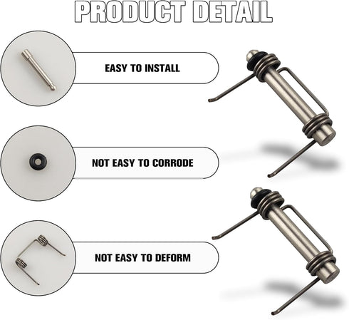 4PCS 877-761 Feeder Spring 877-825 Feeder Shaft 877-826 Shaft Ring Washer Set Compatible with Coil Roofing Nailer NV45AA NV45AB NV45AB2 NV45AB2(S)...