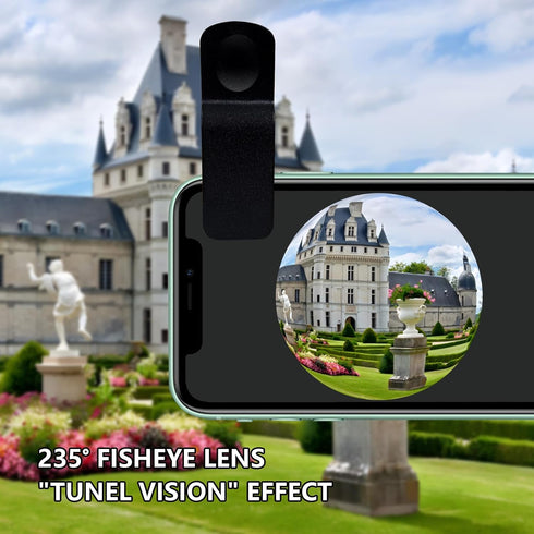 Fisheye Lens 235° Phone Camera Lens, Fish Eye Lens for iPhone 14 13 12 X XR Pixel Samsung Smartphone,Clip on Cell Phone?Funny Photos......