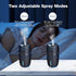 Mini USB Car Humidifier, 200ml Ultrasonic Cool Mist Humidifier with 7 Colors Light Changing, Adjustable Mist Mode,Auto Shut-Off, Super Quiet Opera...