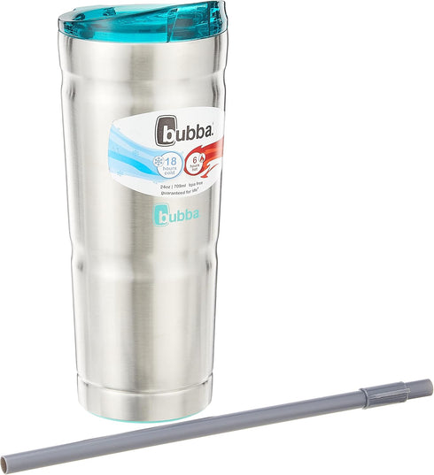 Bubba Envy S Stainless Steel Tumbler with Island Teal Lid, 24 oz....