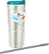 Bubba Envy S Stainless Steel Tumbler with Island Teal Lid, 24 oz....