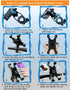 2024 Upgraded Bike Phone Mount, Easy Install and Quick Release Bicycle - Motorcycle Handlebar Phone Mount Holder, Bike Phone Holder for iPhone and...